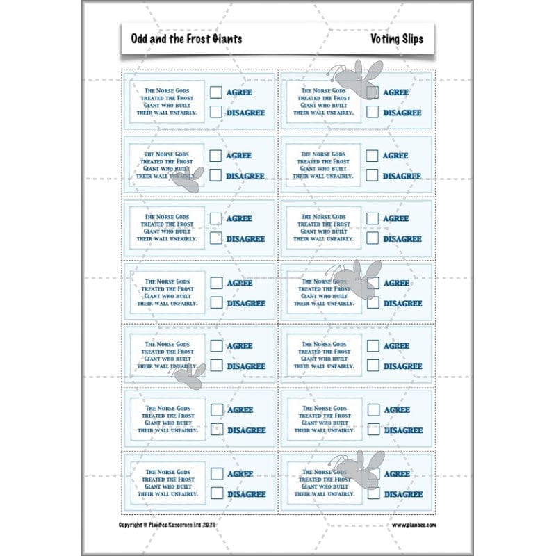 PlanBee Odd and the Frost Giants Planning Pack | KS2 English lessons