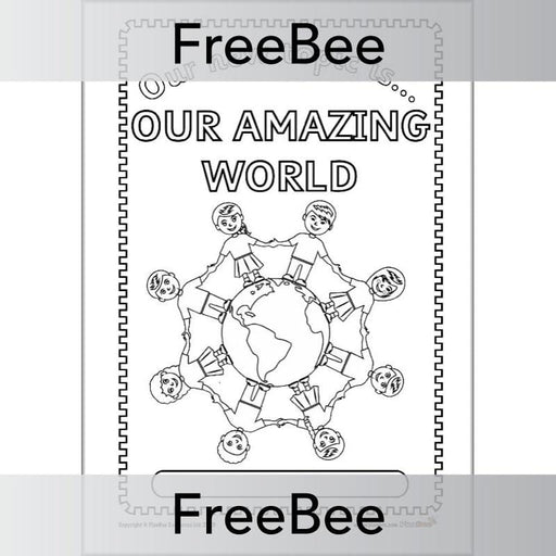 PlanBee Our Amazing World Topic Bundle COver