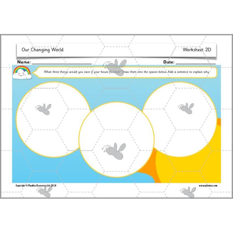 PlanBee Our Changing World KS1 ESR Lessons by PlanBee