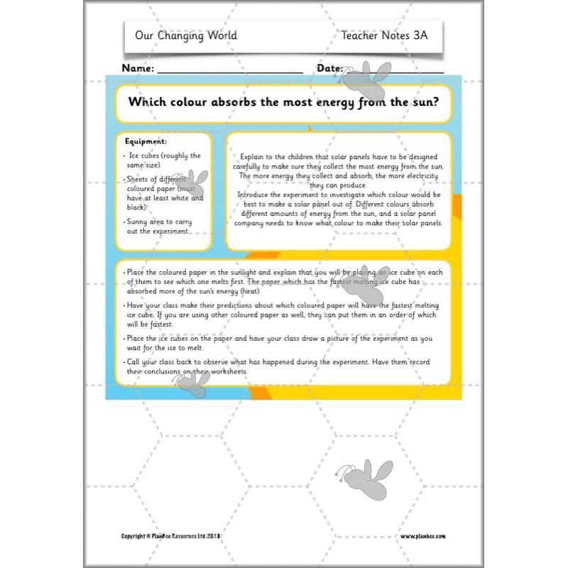 PlanBee Our Changing World KS1 ESR Lessons by PlanBee