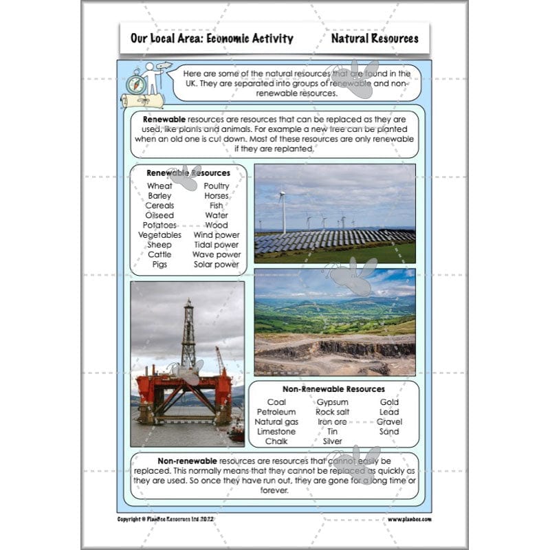 PlanBee Our Local Area: Geography Planning and Resources for Year 6