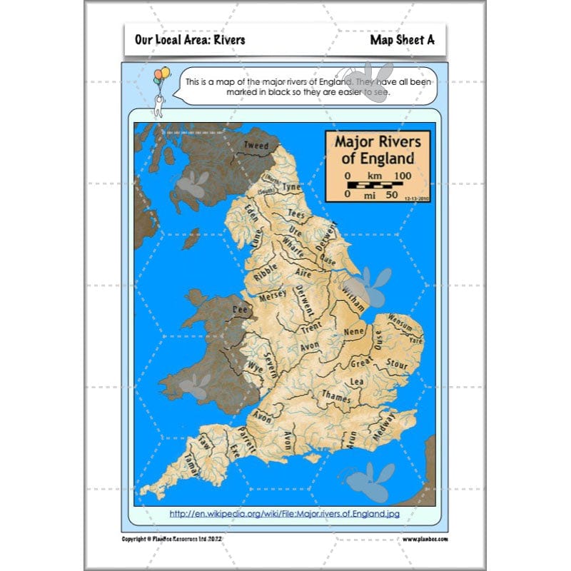 PlanBee Our Local Area: Geography Planning and Resources for Year 6