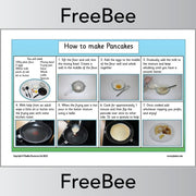 PlanBee FREE Easy Pancake Recipe for Kids by PlanBee