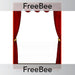 Free Lined Downloadable PDF Theatre Page Border by PlanBee
