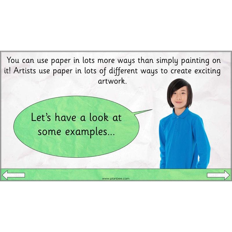PlanBee Paper Art Lesson - KS1 Art Lesson from PlanBee