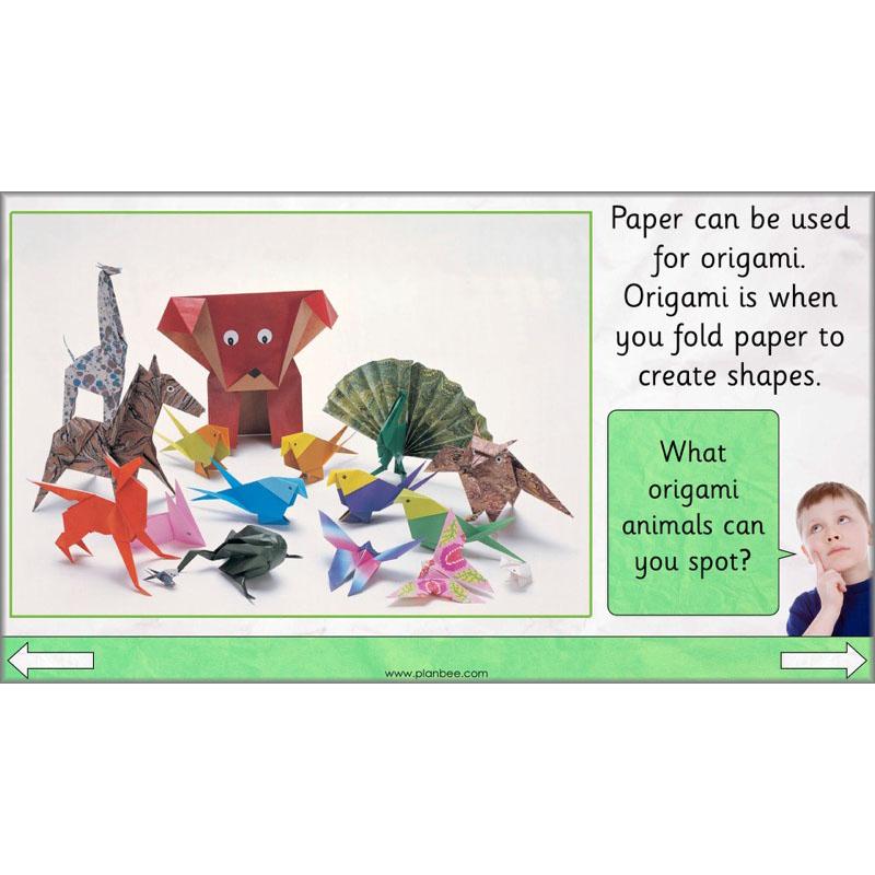 PlanBee Paper Art Lesson - KS1 Art Lesson from PlanBee