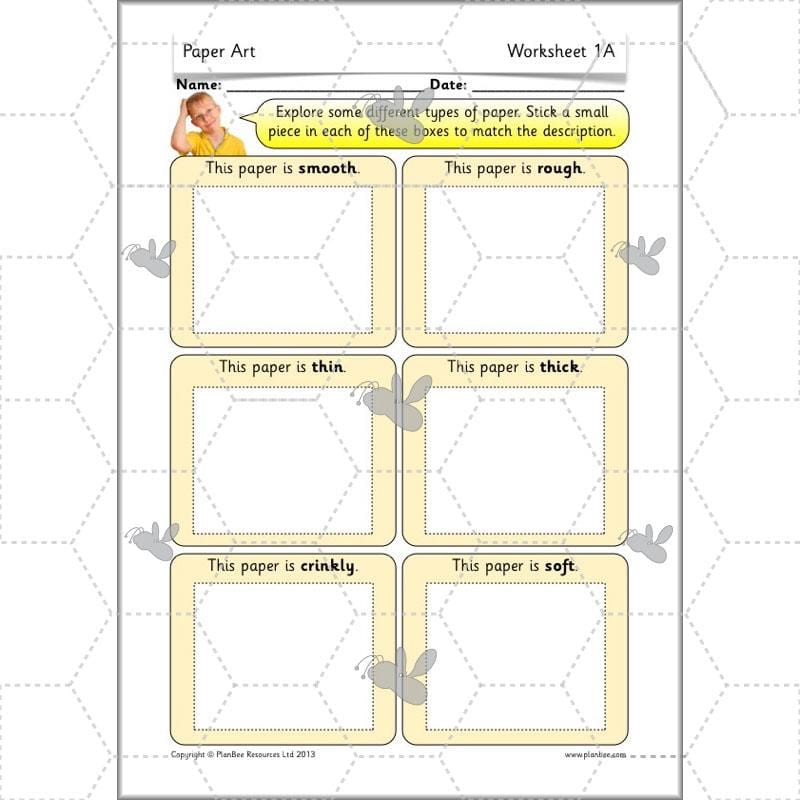 PlanBee Paper Art Lesson - KS1 Art Lesson from PlanBee