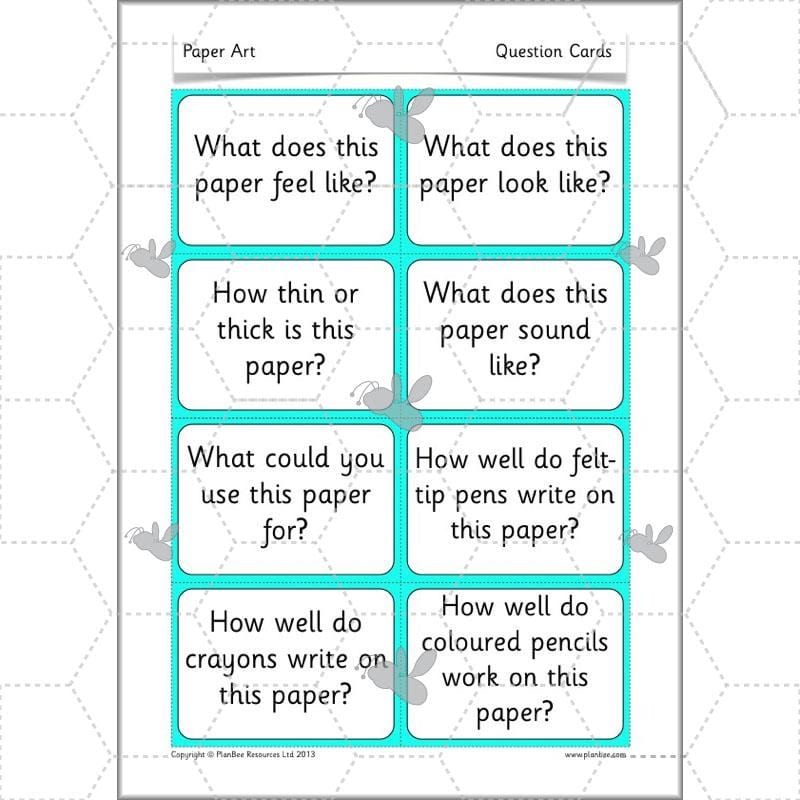 PlanBee Paper Art Lesson - KS1 Art Lesson from PlanBee