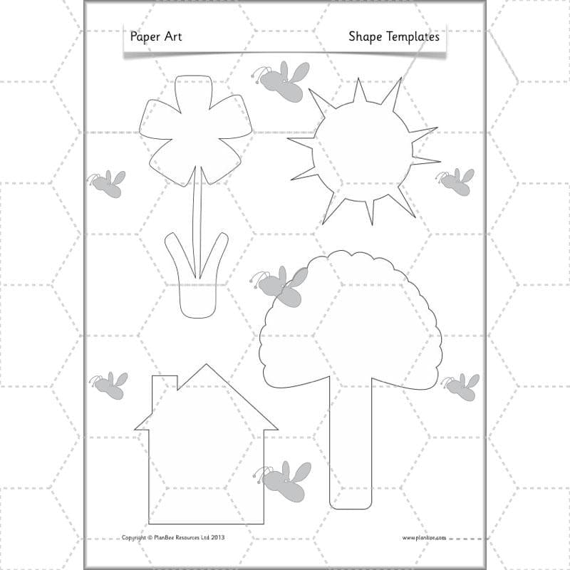 PlanBee Paper Art Lesson - KS1 Art Lesson from PlanBee