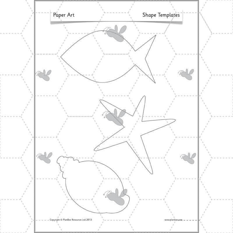 PlanBee Paper Art Lesson - KS1 Art Lesson from PlanBee