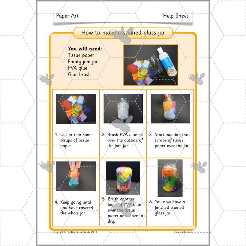 PlanBee Paper Art Lesson - KS1 Art Lesson from PlanBee