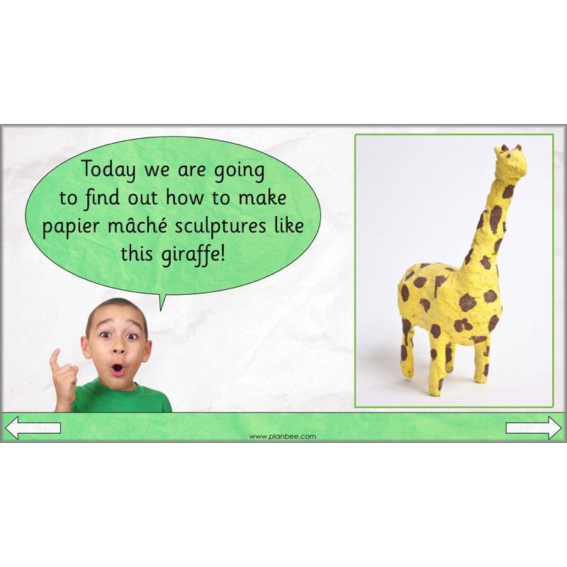 PlanBee Paper Art Lesson - KS1 Art Lesson from PlanBee