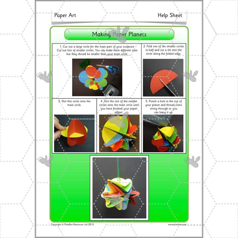 PlanBee Paper Art Lesson - KS1 Art Lesson from PlanBee