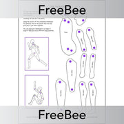 PlanBee Free Paper Mannequin Templates by PlanBee