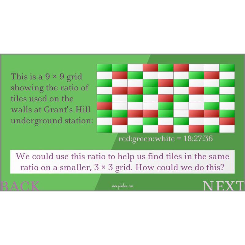 PlanBee Parts and Percentages: Year 6 ratio and proportion