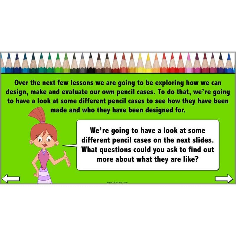 Pencil Cases Textiles DT Lesson Plans for KS2 Year 3 — PlanBee