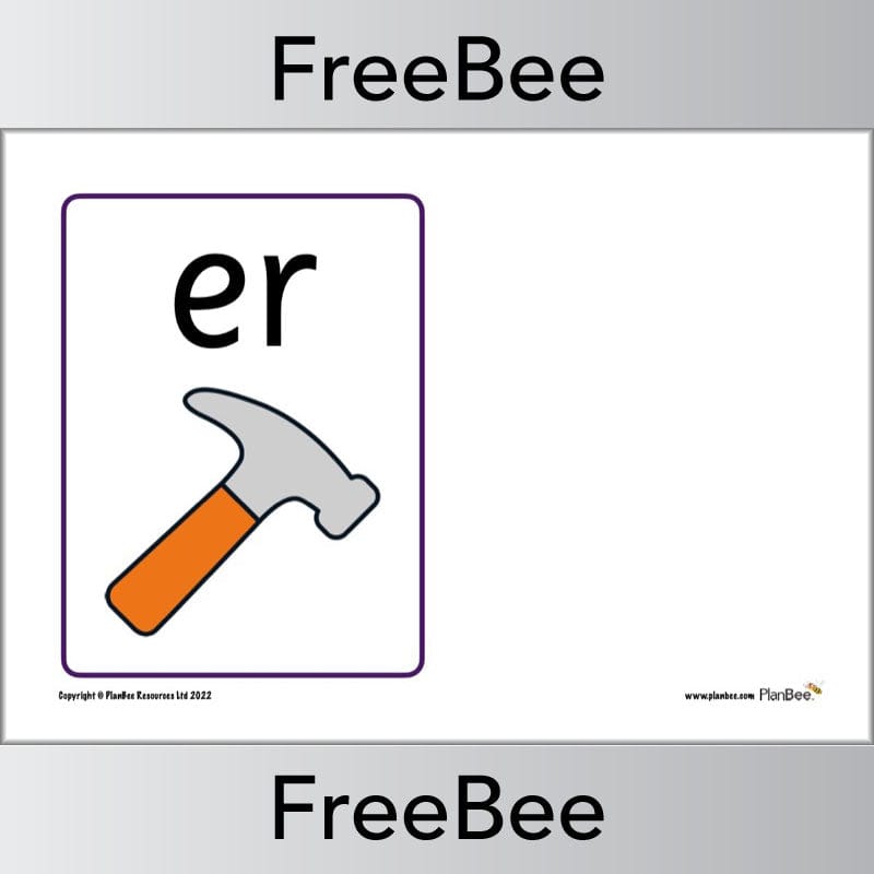 Free Phase 3 Printable Phonics Flashcards by PlanBee