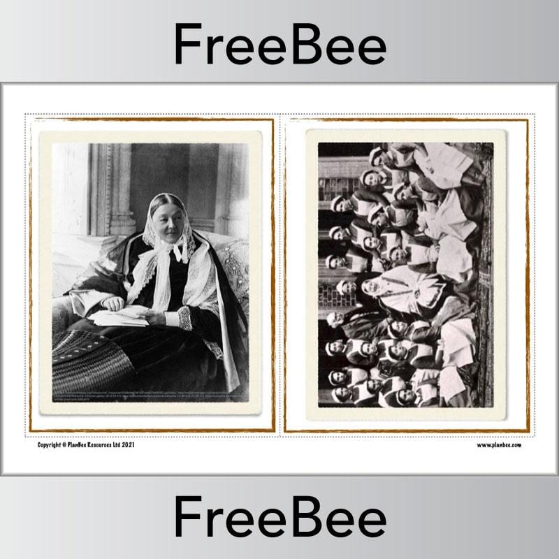 PlanBee Pictures of Florence Nightingale by PlanBee