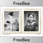 Pictures of Florence Nightingale Display Cards by PlanBee