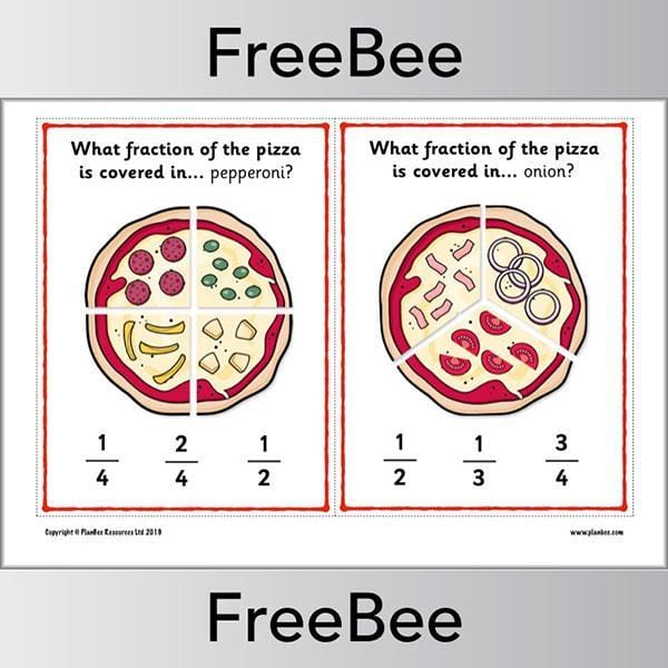 PlanBee Pizza Fractions KS1