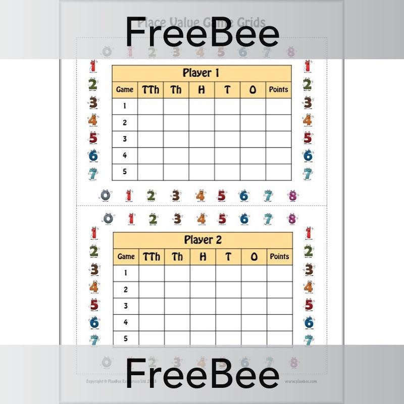 PlanBee Free Place Value Games KS2 Maths Resources by PlanBee