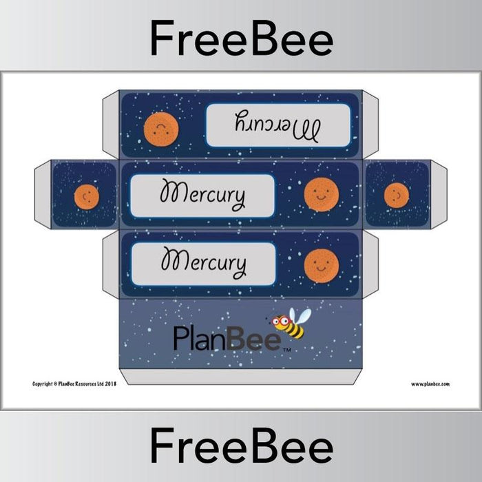 PlanBee Planets Group Name Labels | PlanBee FreeBees