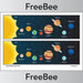 PlanBee FREE Planets in Order Poster by PlanBee