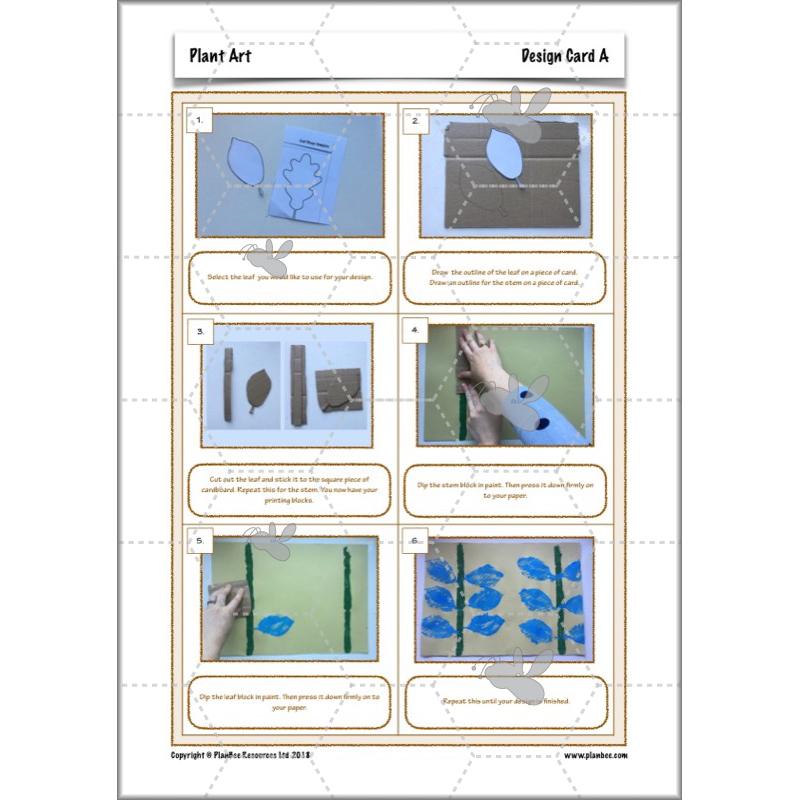 PlanBee Plant Art Lessons Year 3 & Year 4 PlanBee Art scheme of work
