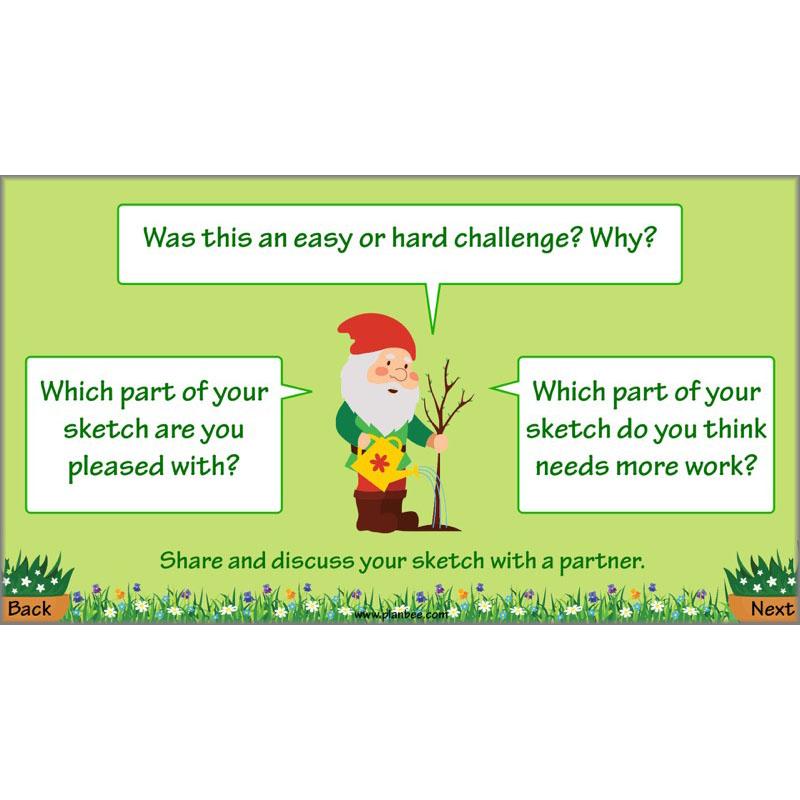 PlanBee Plant Art Lessons Year 3 & Year 4 PlanBee Art scheme of work