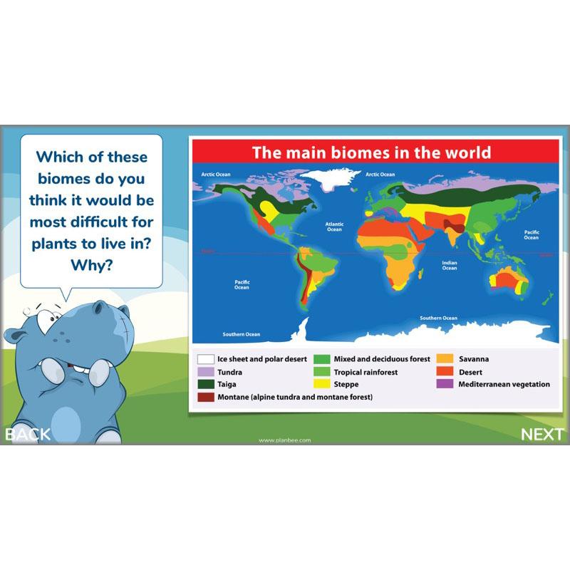 PlanBee Plants of the World: Plants KS2 Geography lessons by PlanBee