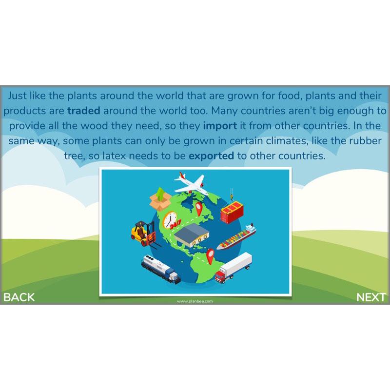 PlanBee Plants of the World: Plants KS2 Geography lessons by PlanBee