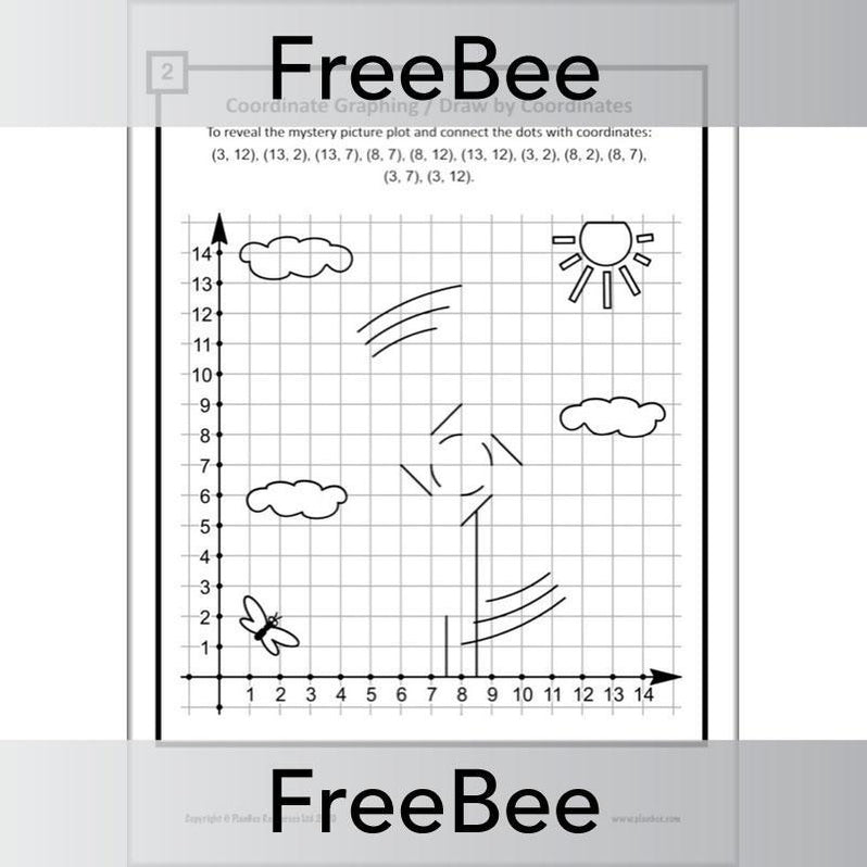 FREE Plotting Coordinates KS2 Worksheets By PlanBee Free plotting coordinates ks2 worksheets by planbee
