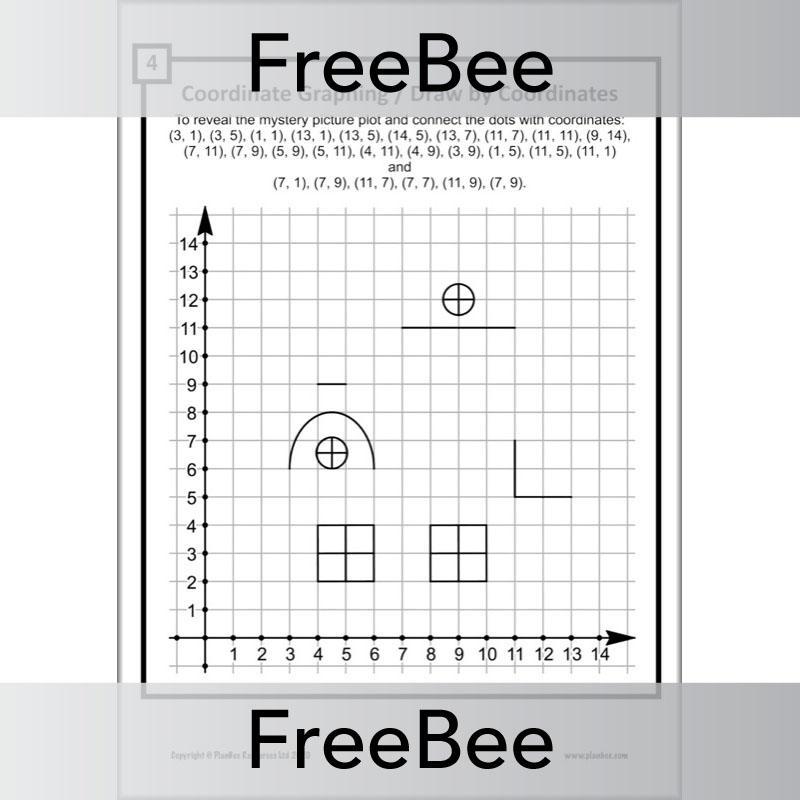 PlanBee FREE Plotting Coordinates KS2 Worksheets by PlanBee 