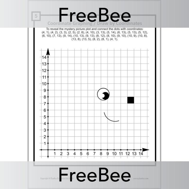 PlanBee FREE Plotting Coordinates KS2 Worksheets by PlanBee 