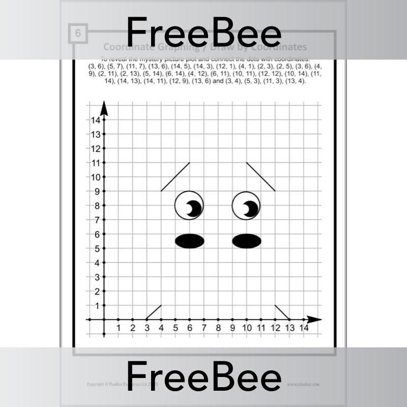 PlanBee FREE Plotting Coordinates KS2 Worksheets by PlanBee 