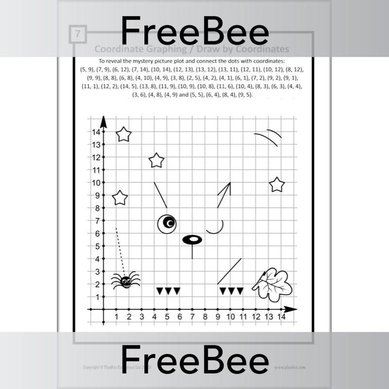 PlanBee FREE Plotting Coordinates KS2 Worksheets by PlanBee 