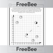 PlanBee FREE Plotting Coordinates KS2 Worksheets by PlanBee 
