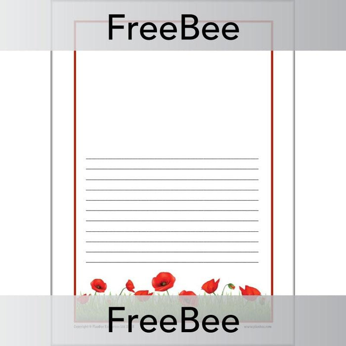 Poppy Writing Frames Free Resources by PlanBee Poppy Writing Frames Free Resources by PlanBee