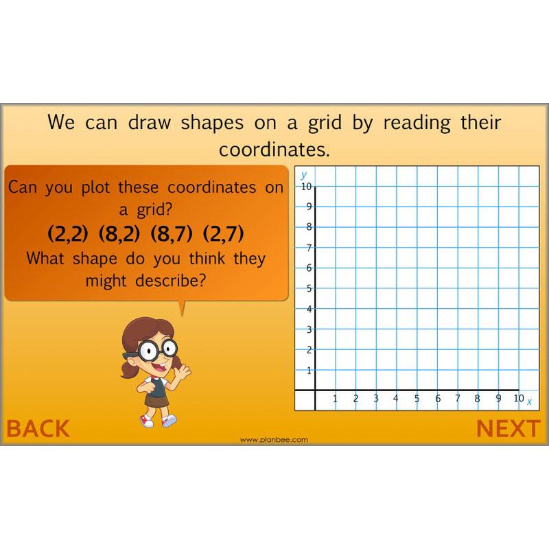 PlanBee Position and Direction Year 4 Maths Lessons | PlanBee