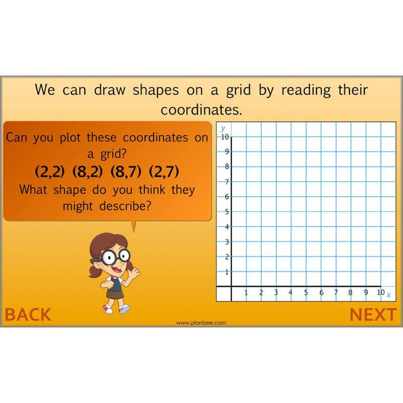 Maths Position Lesson Position and Direction Year 4 Maths Lessons | PlanBee