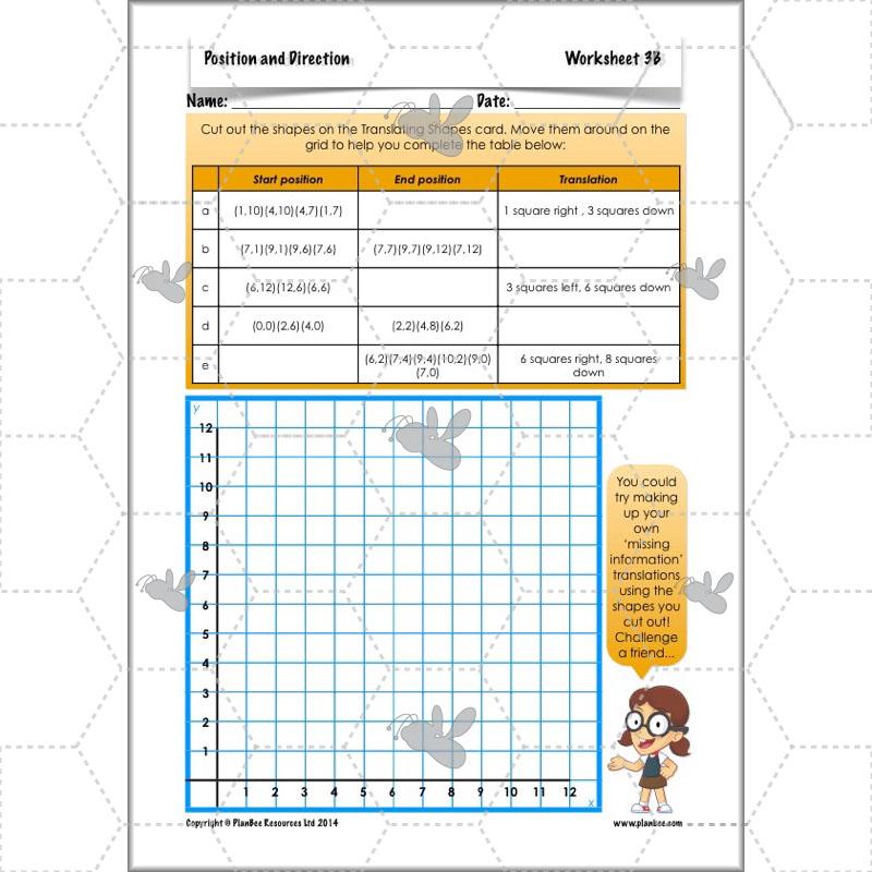 PlanBee Position and Direction Year 4 Maths Lessons | PlanBee