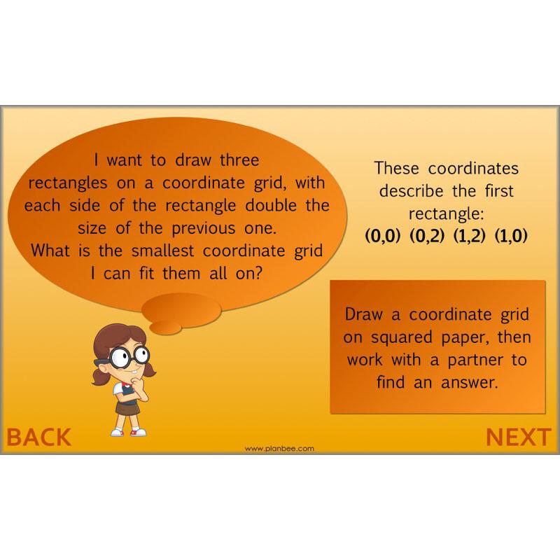 PlanBee Position and Direction Year 4 Maths Lessons | PlanBee