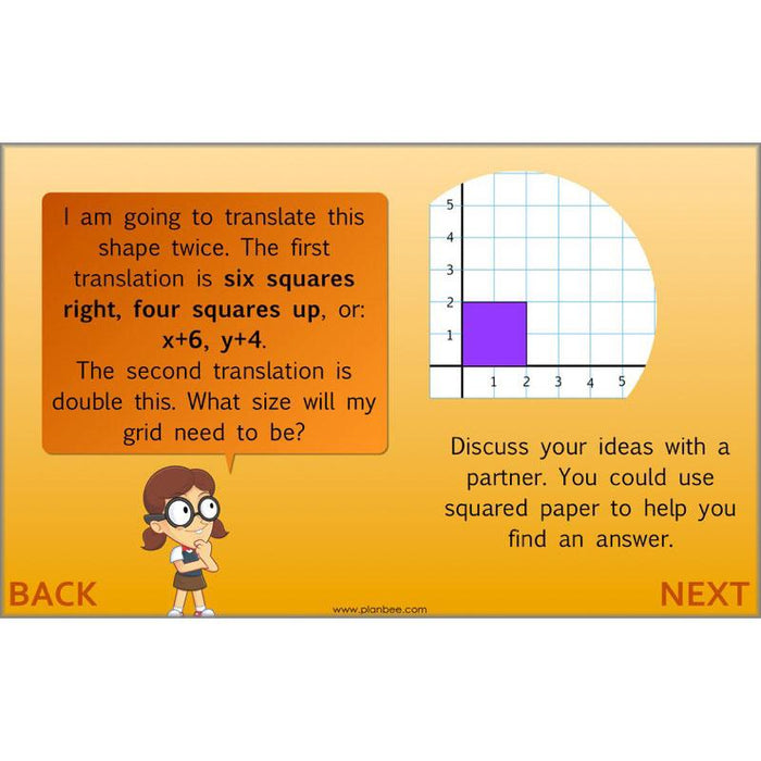 PlanBee Position and Direction Year 4 Maths Lessons | PlanBee