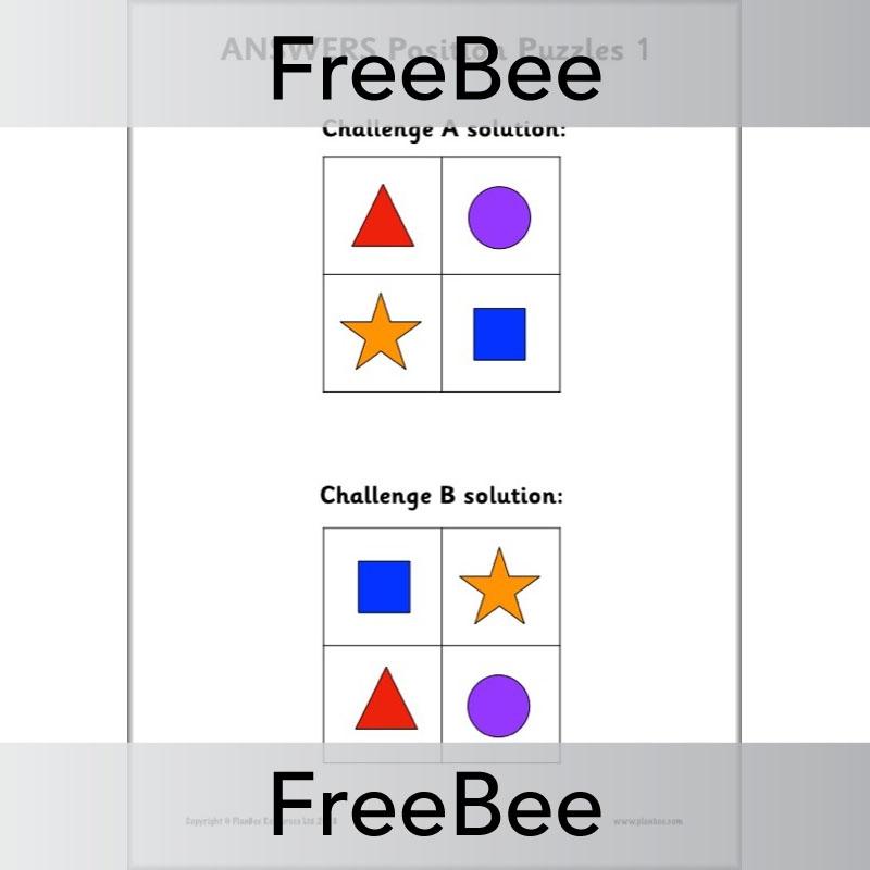 PlanBee Position and Direction Games KS1 Free by PlanBee