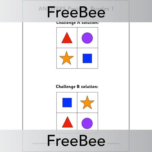 PlanBee Position and Direction Games KS1 Free by PlanBee