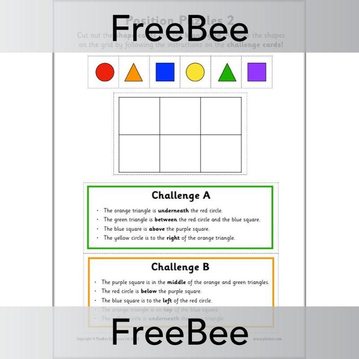 PlanBee Position and Direction Games KS1 Free by PlanBee