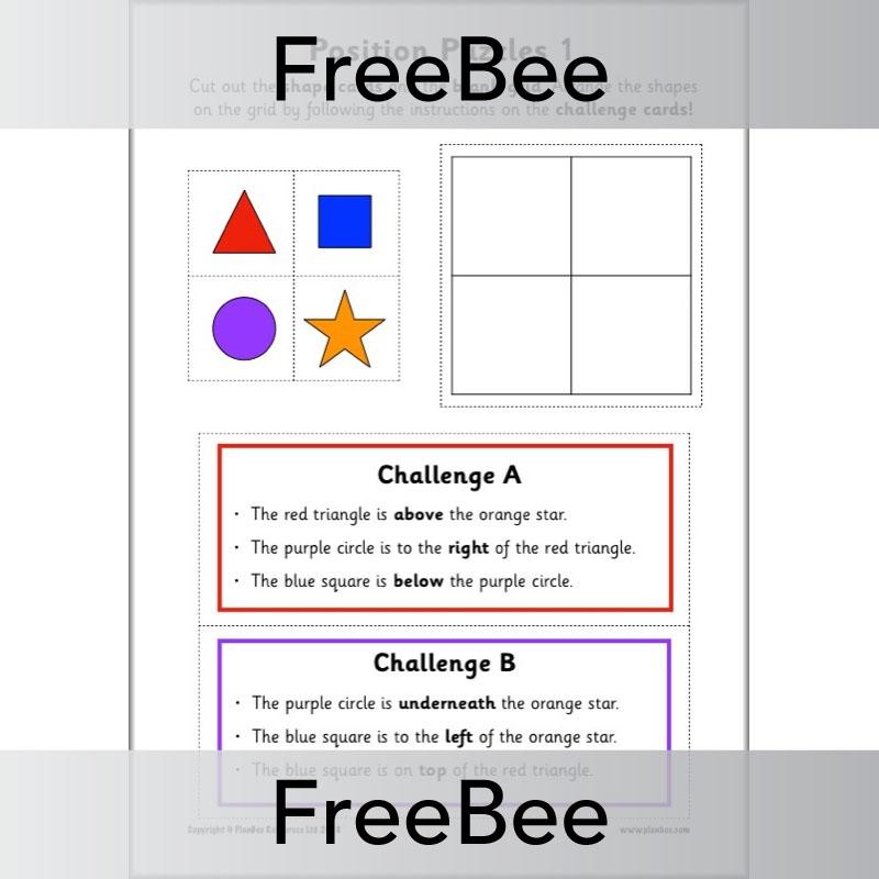 PlanBee Position and Direction Games KS1 Free by PlanBee