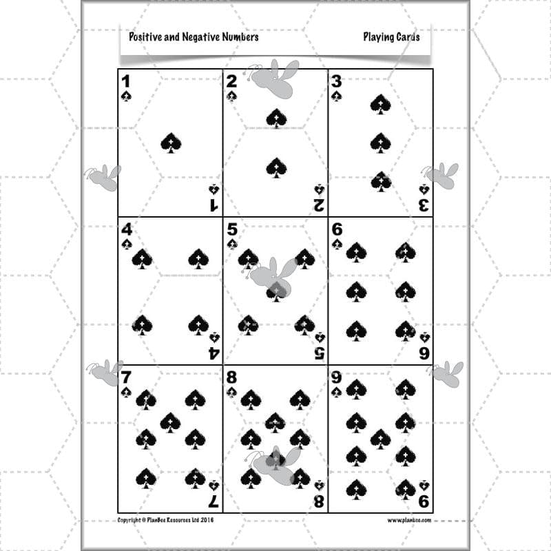 PlanBee Positive and Negative Numbers Year 5 Maths | PlanBee
