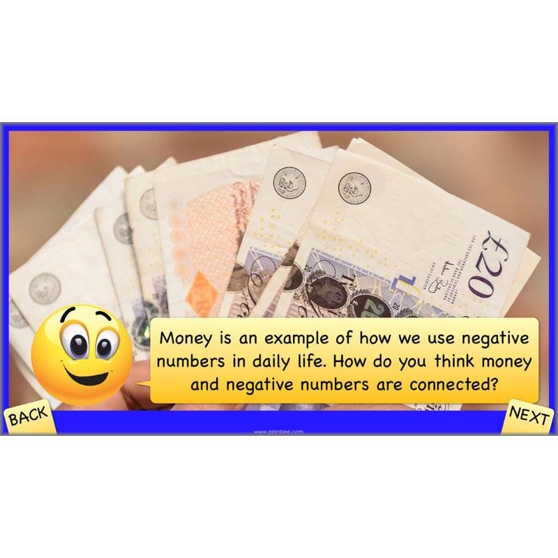 PlanBee Positive and Negative Numbers Year 5 Maths | PlanBee