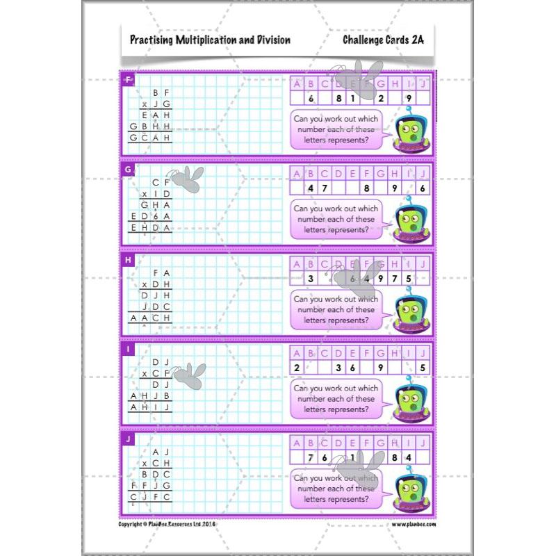PlanBee Practising Multiplication & Division - Year 6 Maths Lesson Planning